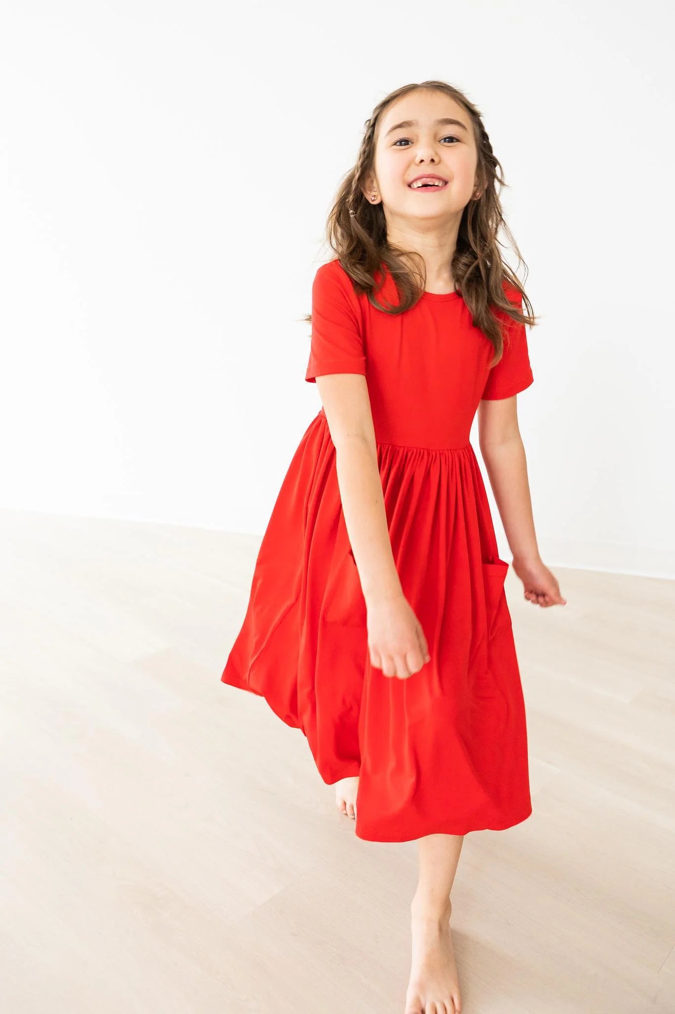 S/S POCKET TWIRL DRESS