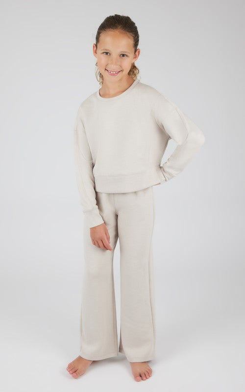 Side Slit Pullover Set