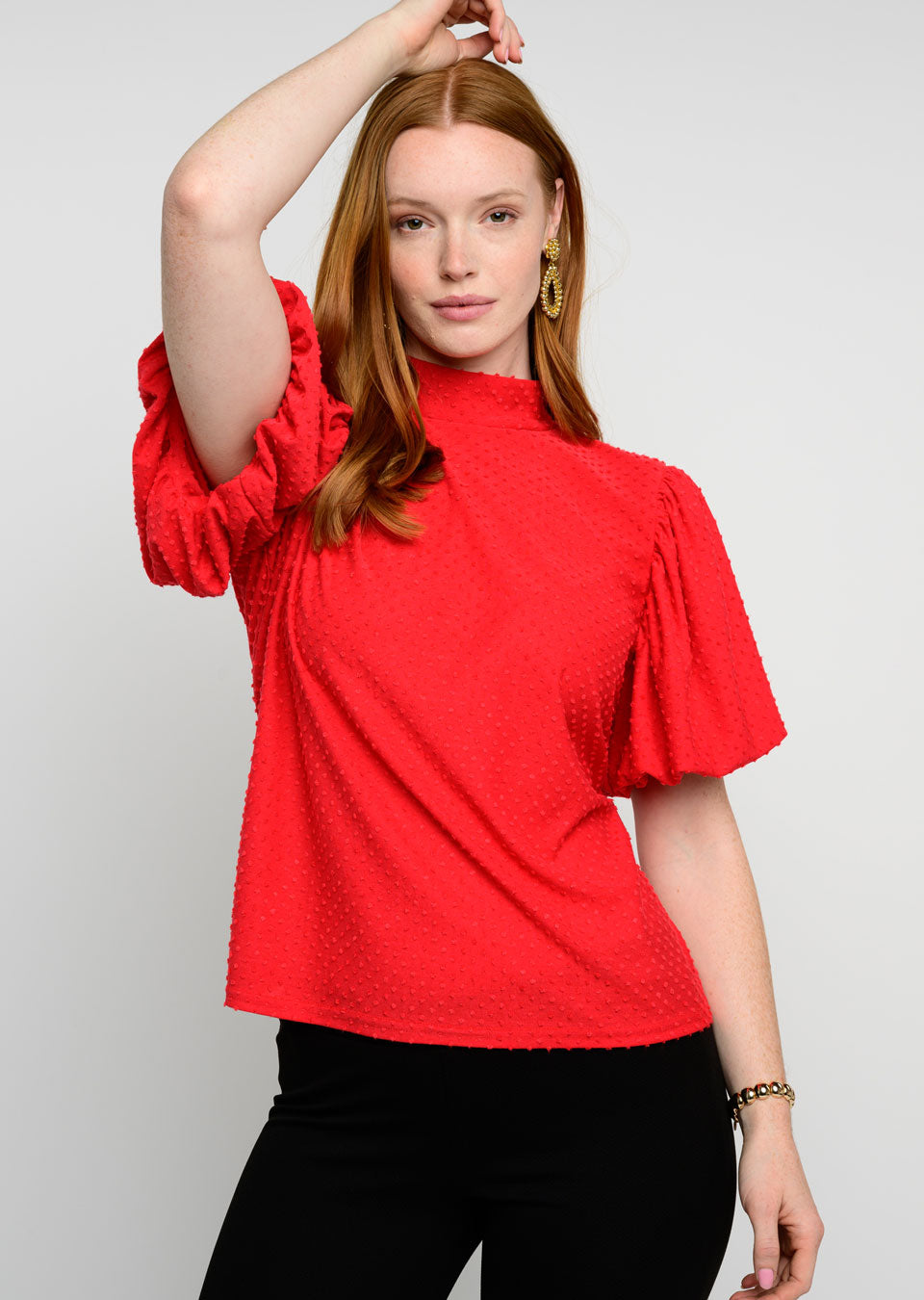 TUFTED DOT TOP