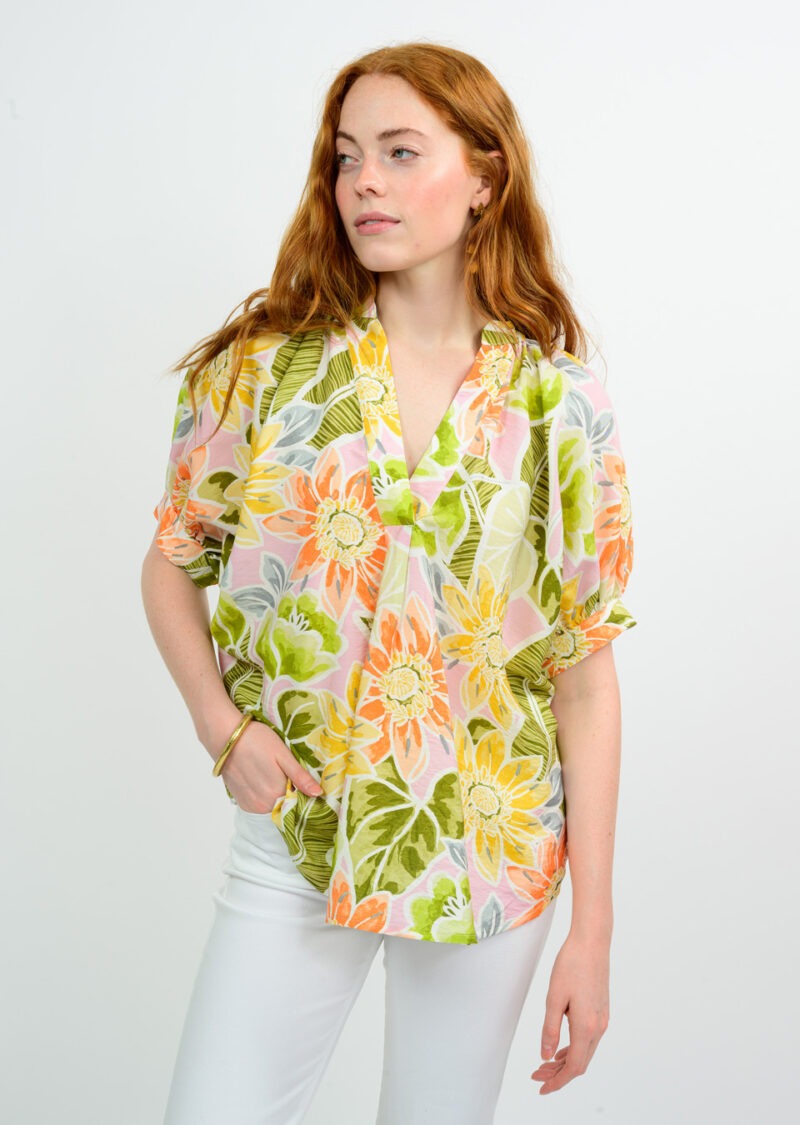 Tropical Floral Top