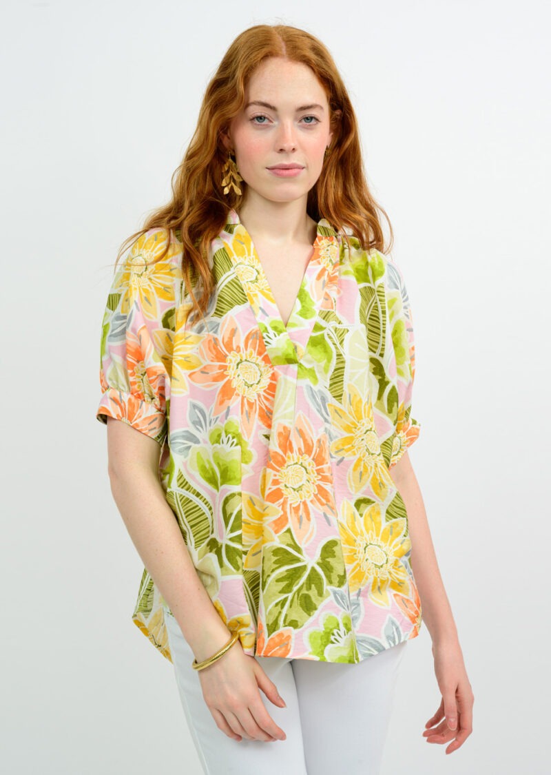 Tropical Floral Top