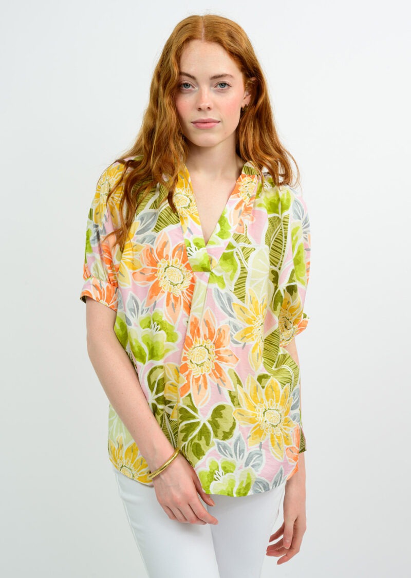 Tropical Floral Top