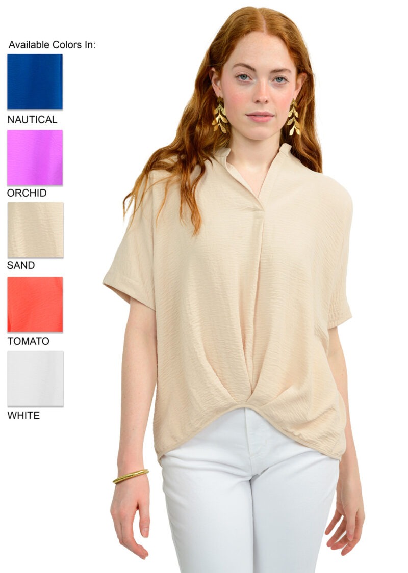 TUCK & HEM TOP