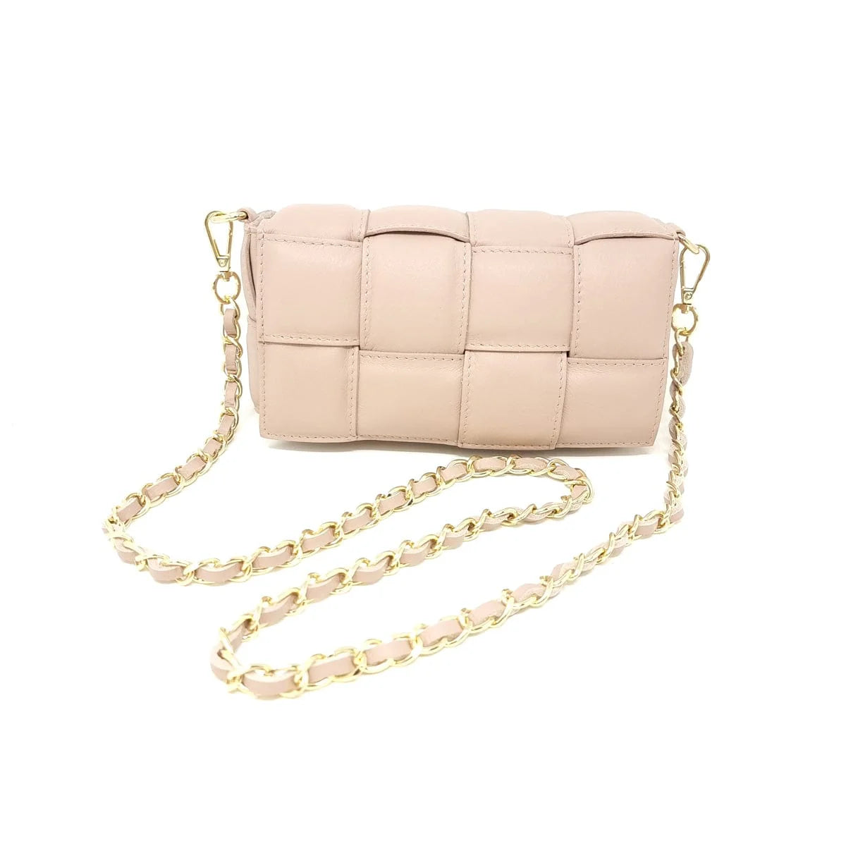 ITALIAN LEATHER QUILTED CROSSBODY GF0694