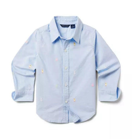 EMBROIDERED EASTER SHIRT