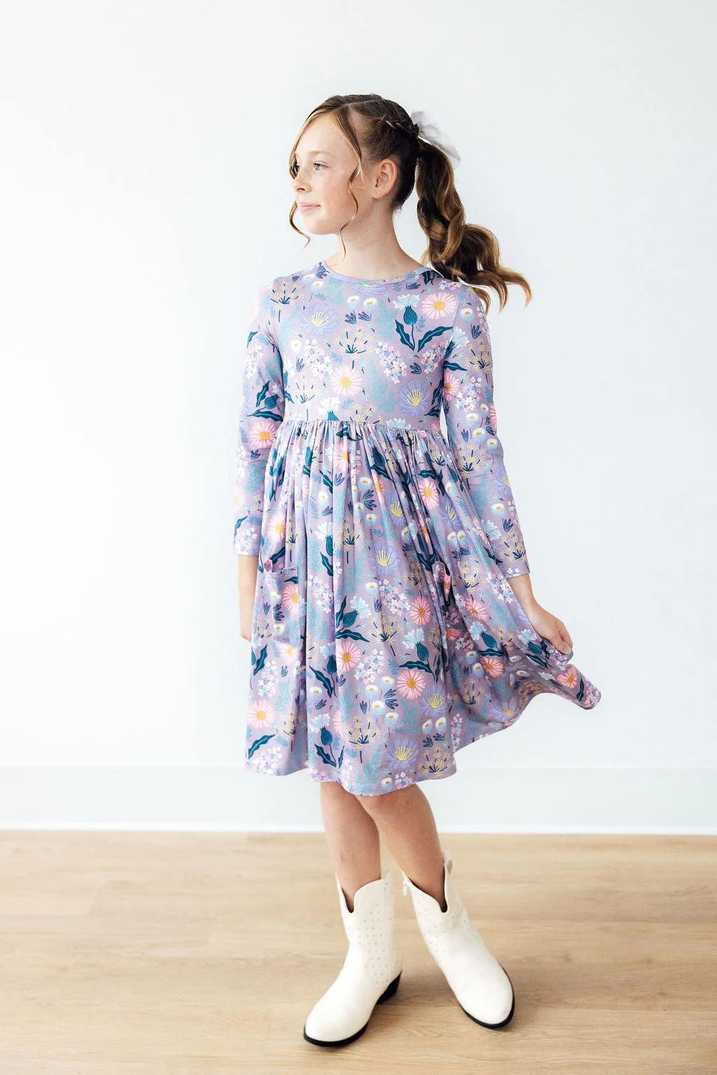 Honeysuckle Pocket Twirl Dress
