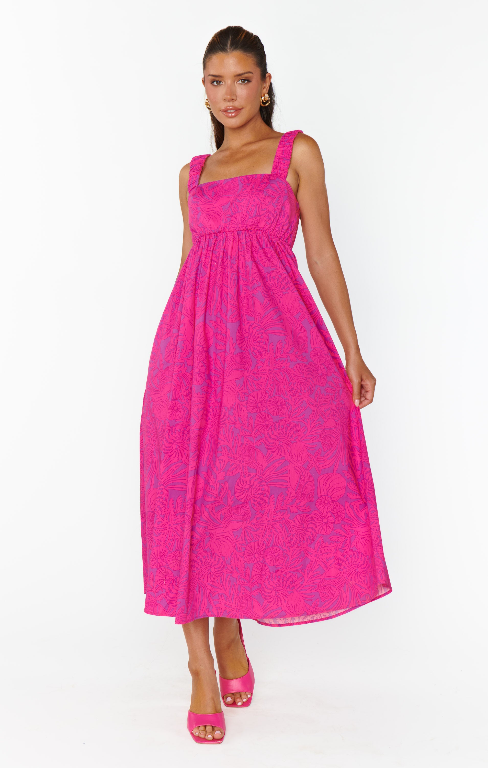 FLING MIDI DRESS