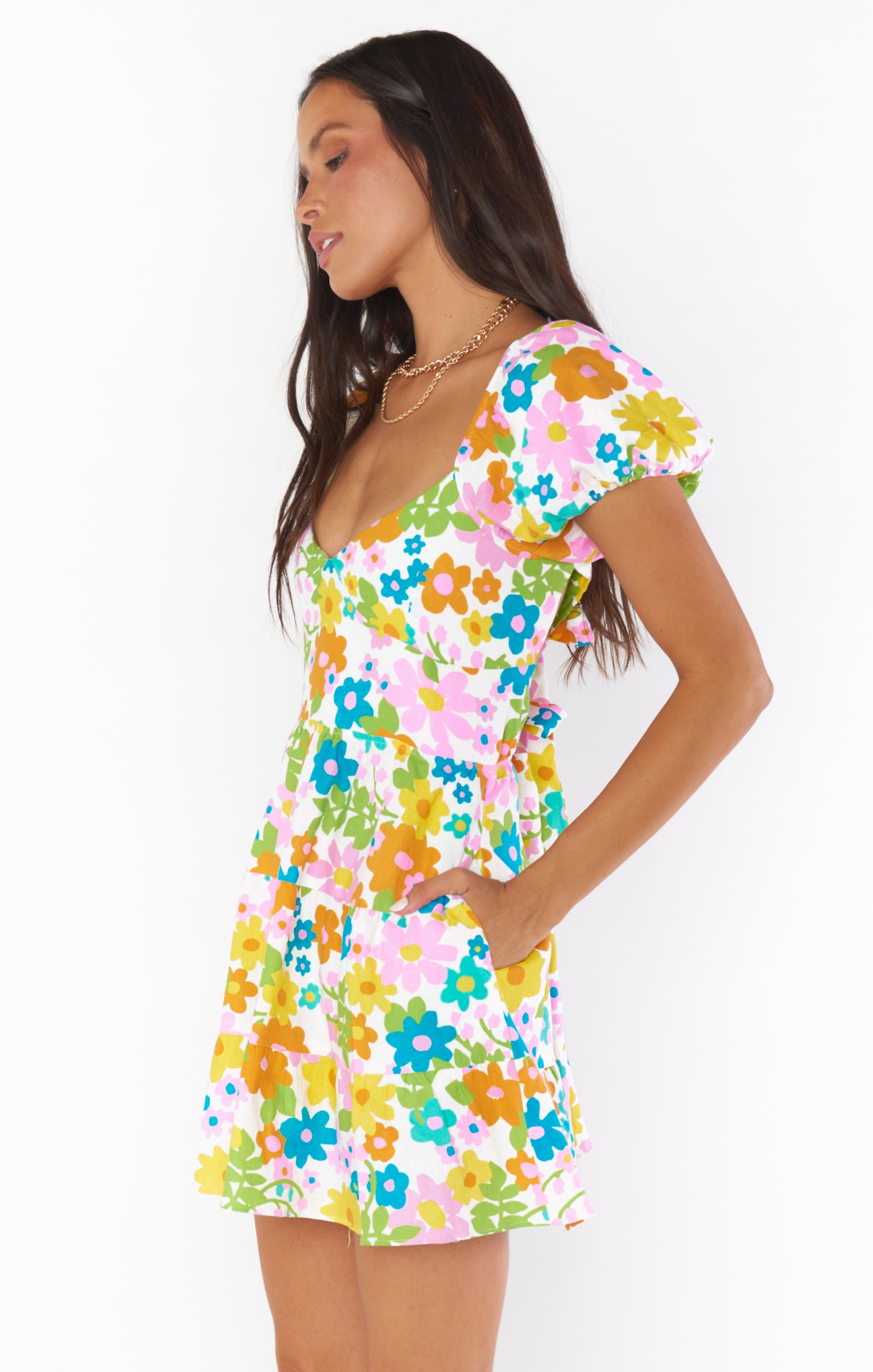cathy mini dress - PETAL POP