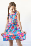 RUFFLE STRAPPY DRESS