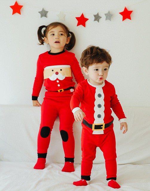 BEBE CHRISTMAS PJS