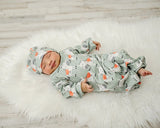 Baby Gown and Hat Set