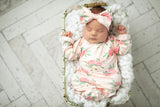 Baby Gown and Hat Set