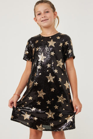 STAR SEQUIN DRESS