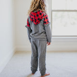 Buffalo Ruffle Sweat Pant Set