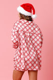 Christmas Pattern Satin PJ Set