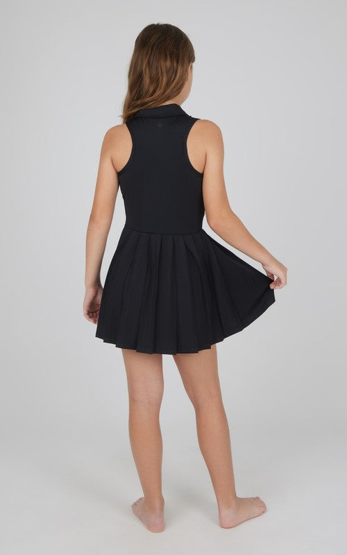Pleated Tennis Dress With Inner Short