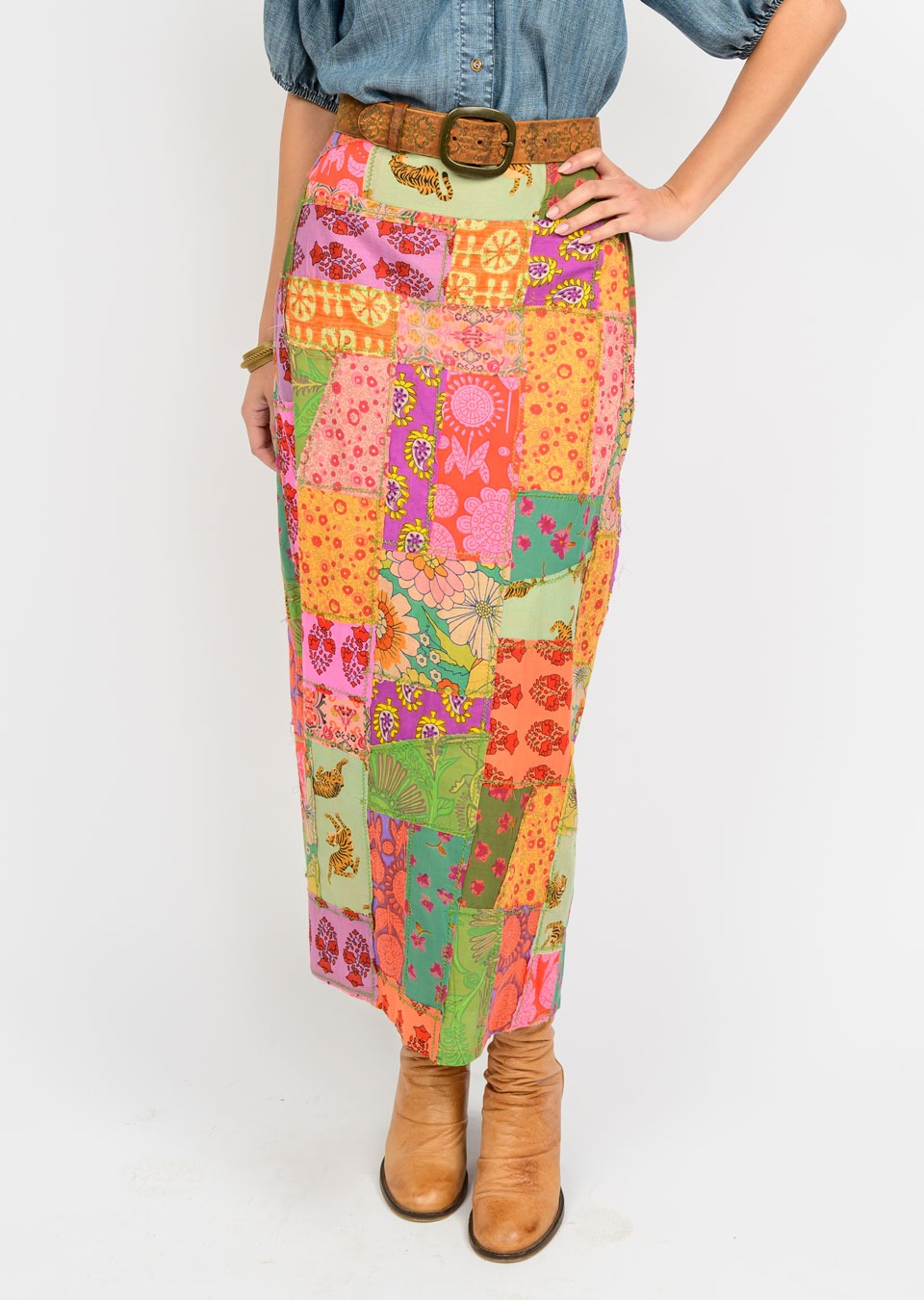 PATCHWORK SKIRT