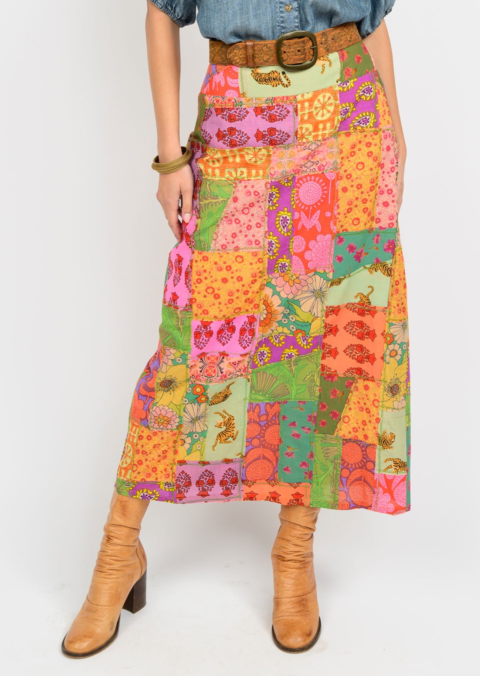 PATCHWORK SKIRT