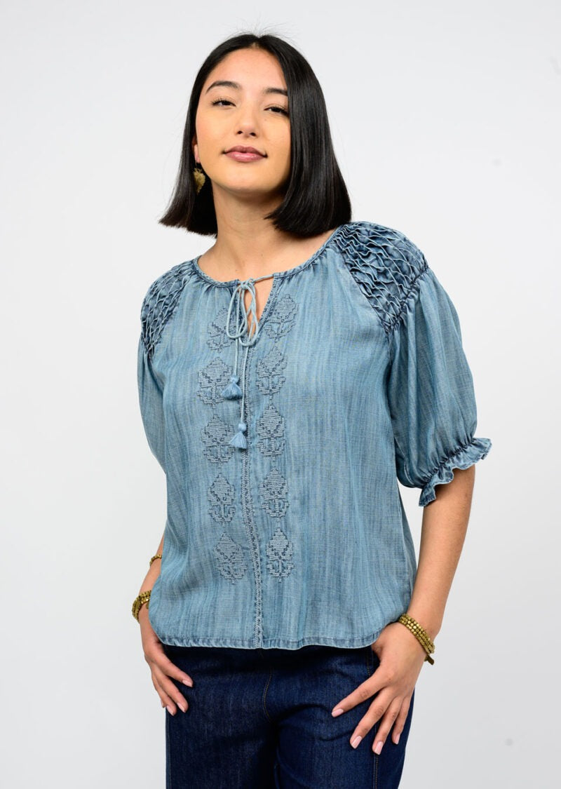 Smock Sleeve Top