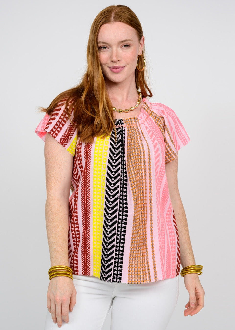 TRIBAL PRINT TOP