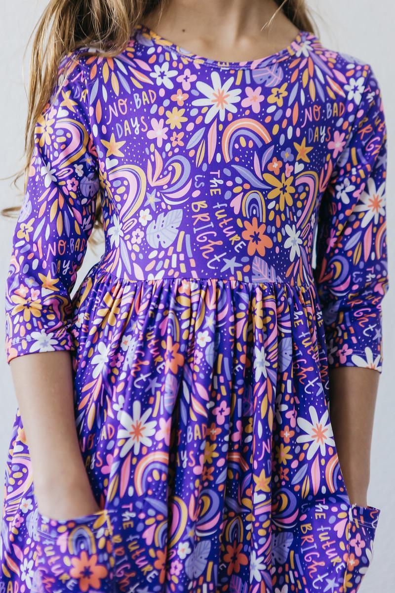 BACK TO SCHOOL POCKET TWIRL DRESS