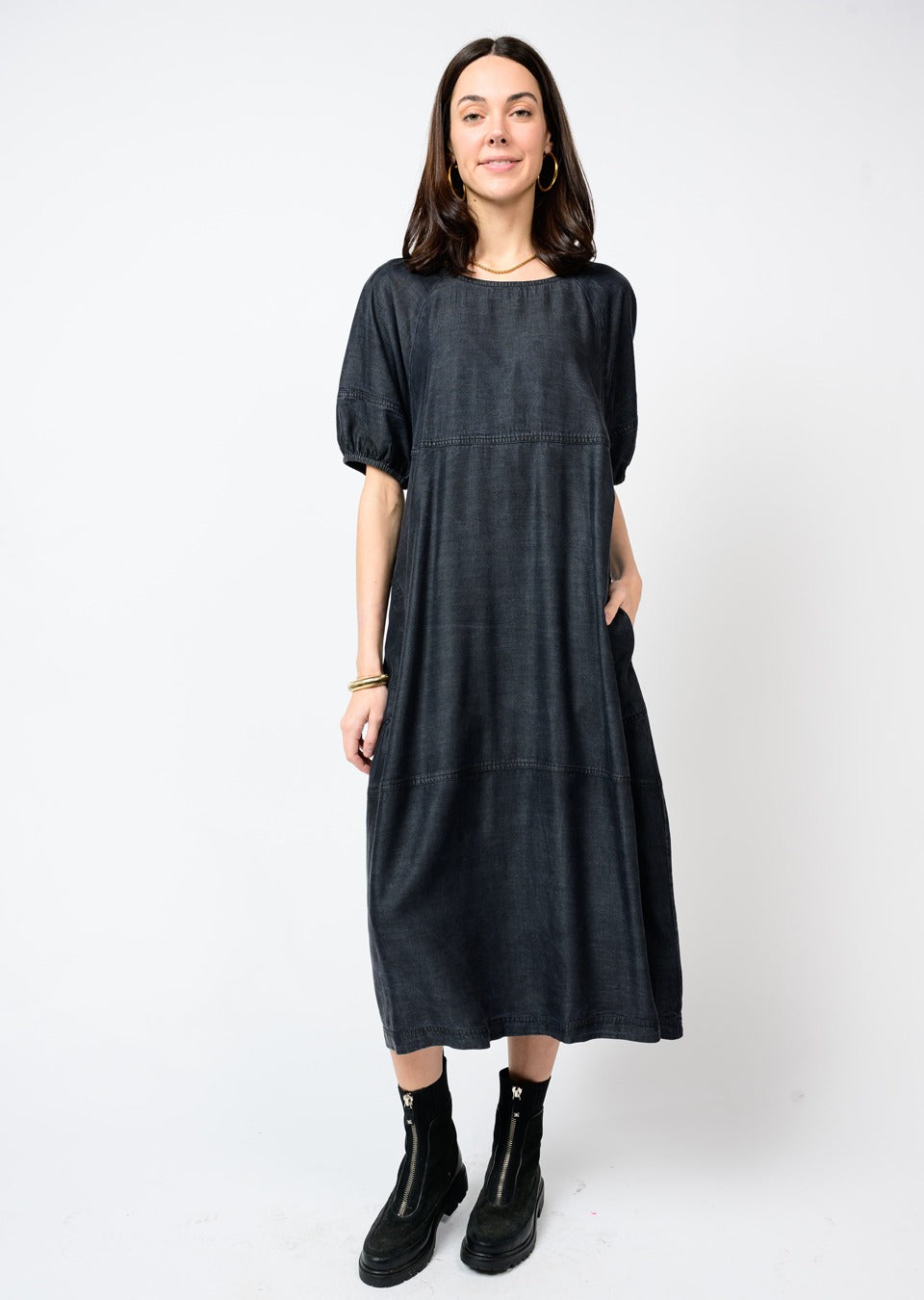Denim Tired Dress