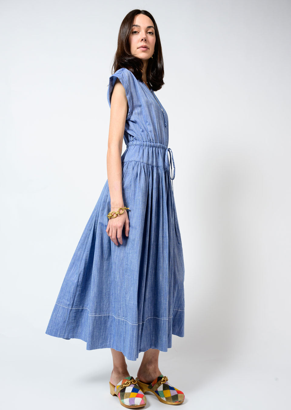 CHAMBRAY DRESS