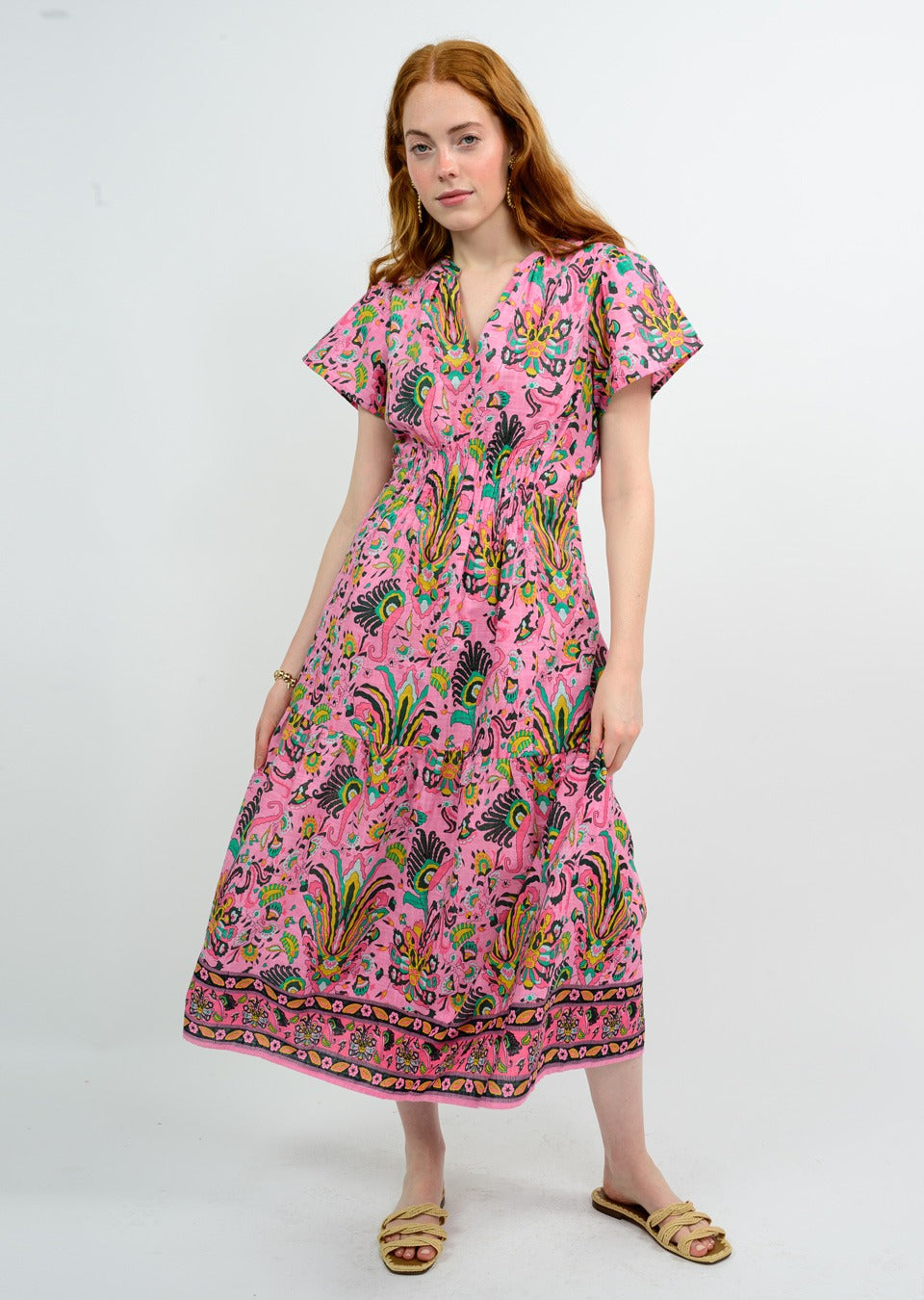TROPICAL BORDER DRESS