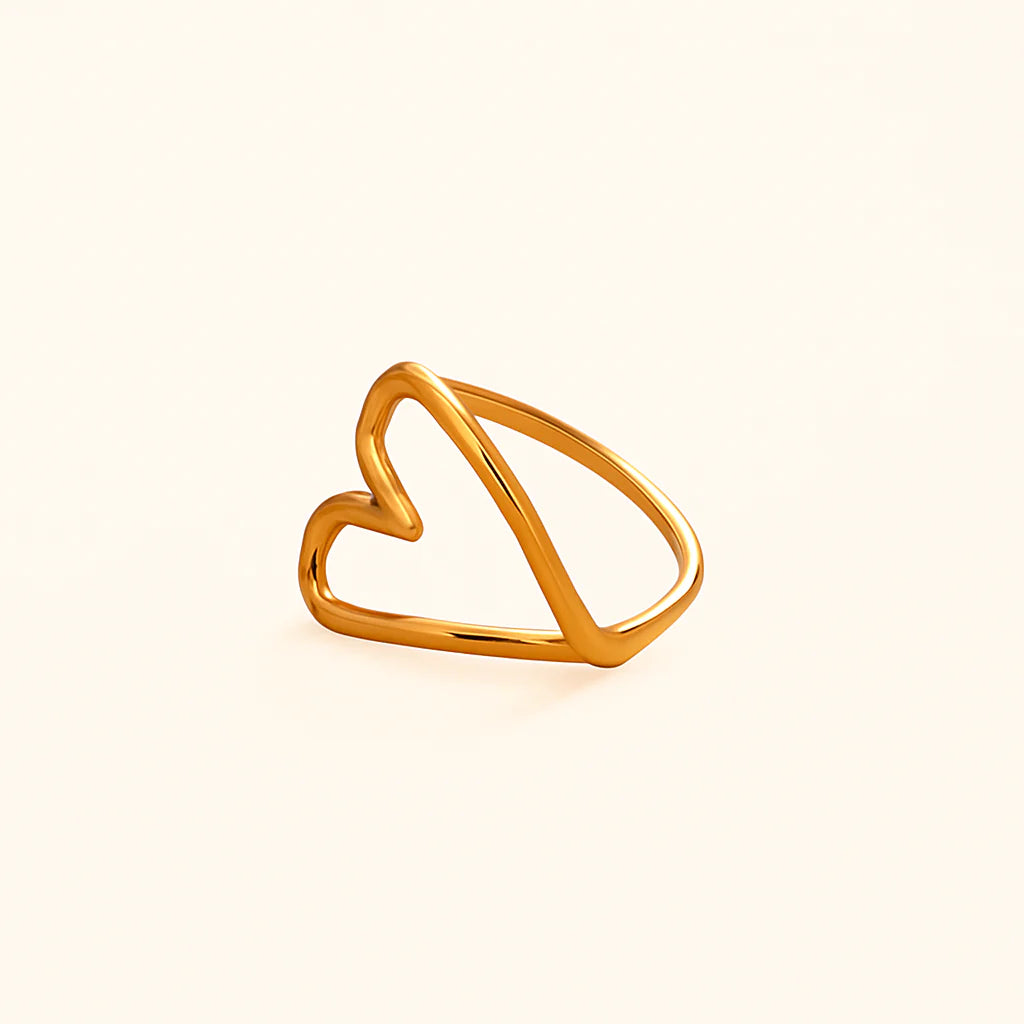 Outline Heart Ring SIZE 7
