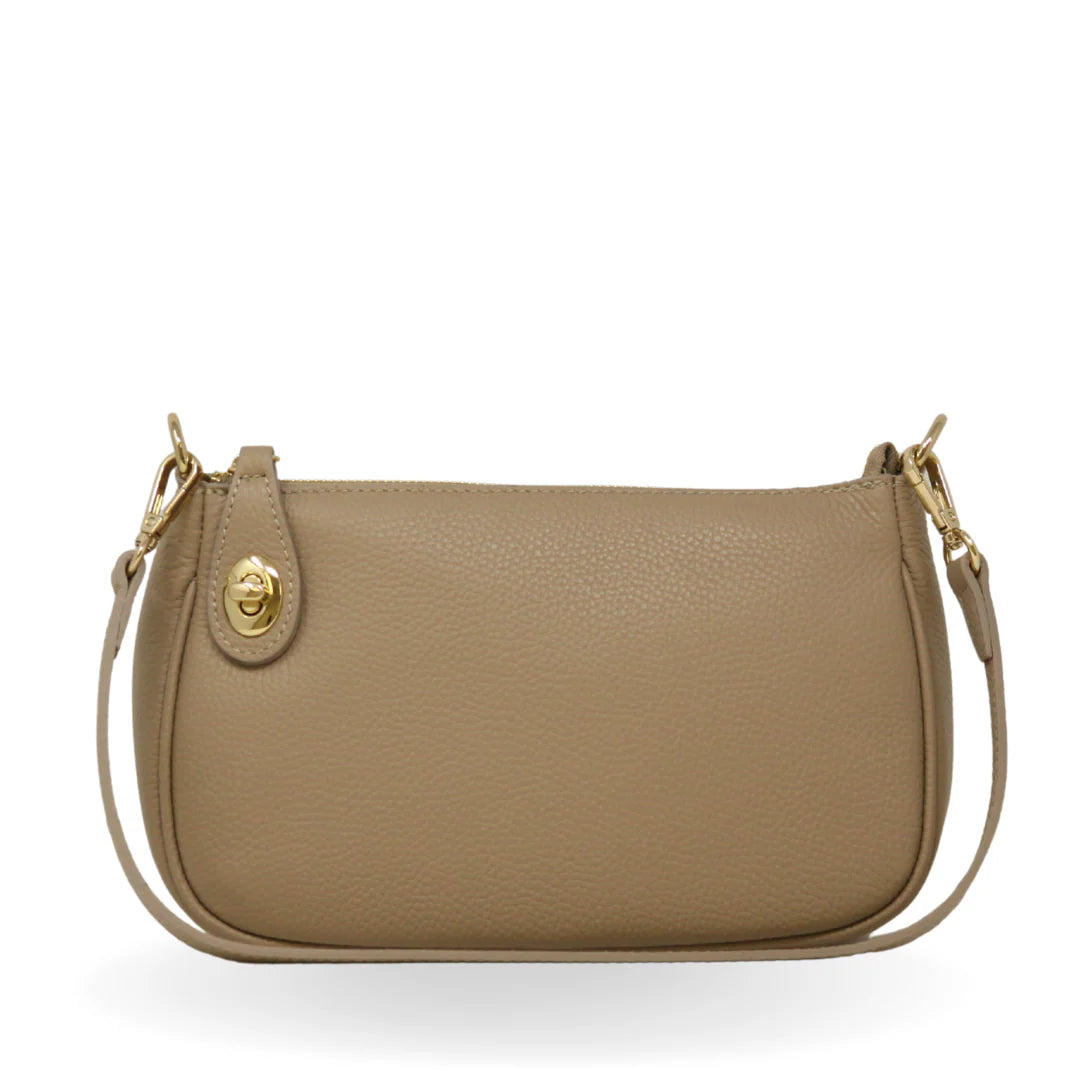 LEATHER SHOULDER AND CROSSBODY BAG GF2576