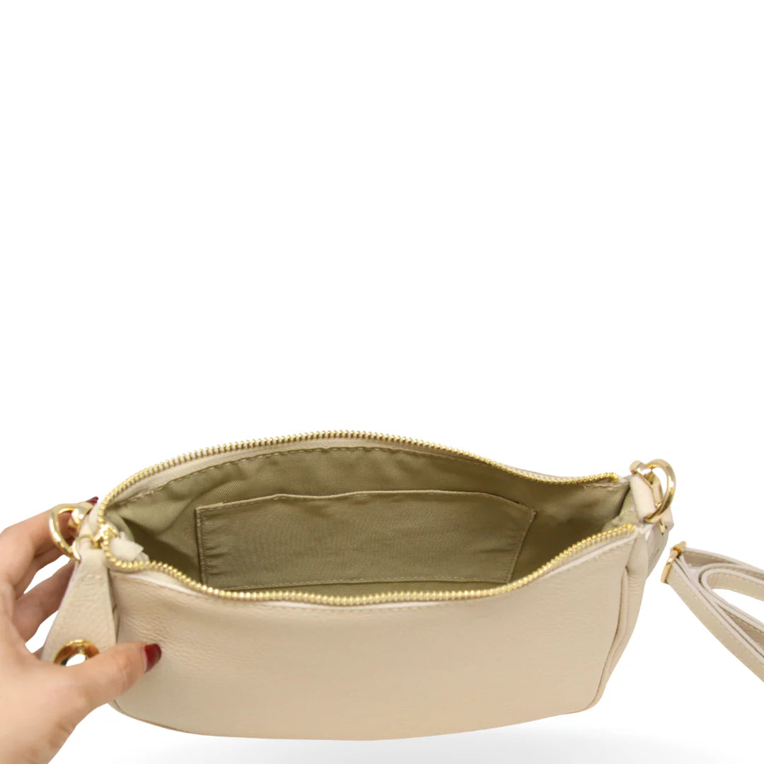 LEATHER SHOULDER AND CROSSBODY BAG GF2576