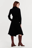 GWEN BUTTON FRONT DRESS MIDNIGHT SKY CORDUROY