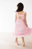 RUFFLE MAXI DRESS