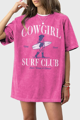 COWGIRL SURF CLUB MINERAL GRAPHIC TEE