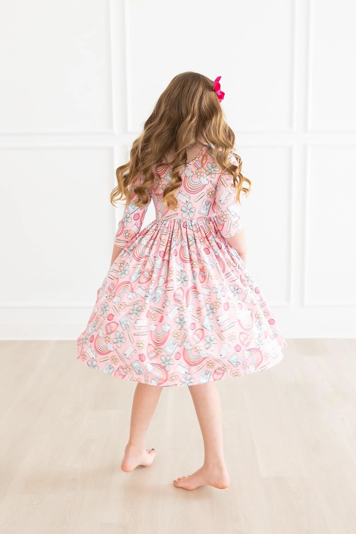 BACK TO SCHOOL POCKET TWIRL DRESS
