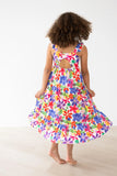 RUFFLE MAXI DRESS