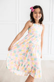 RUFFLE MAXI DRESS