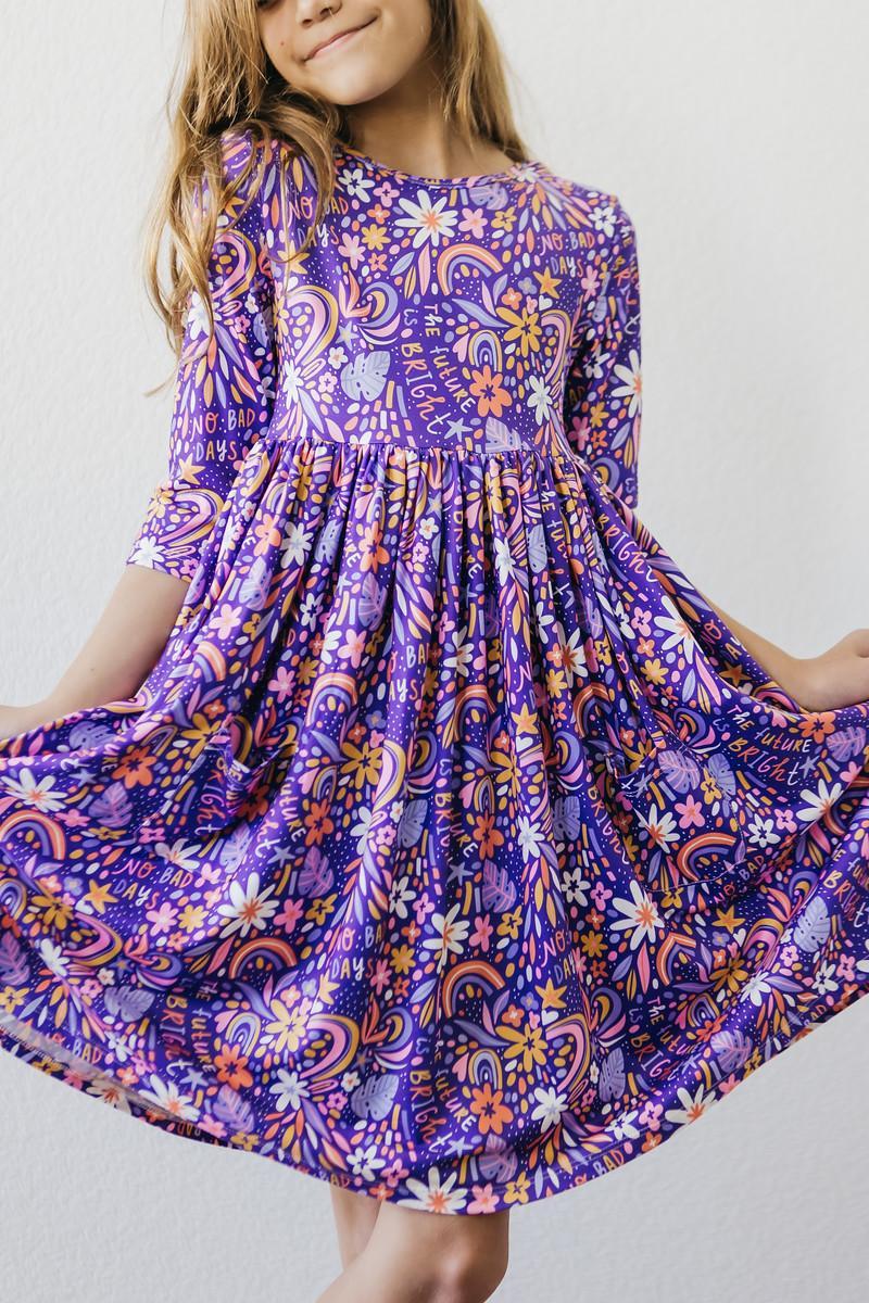 BACK TO SCHOOL POCKET TWIRL DRESS