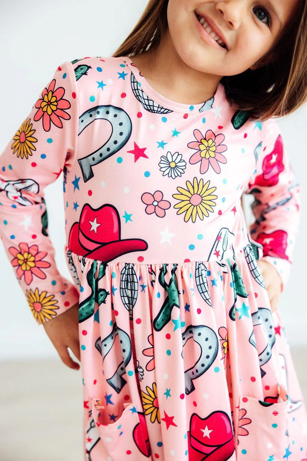 Boots & Bling Pocket Twirl Dress