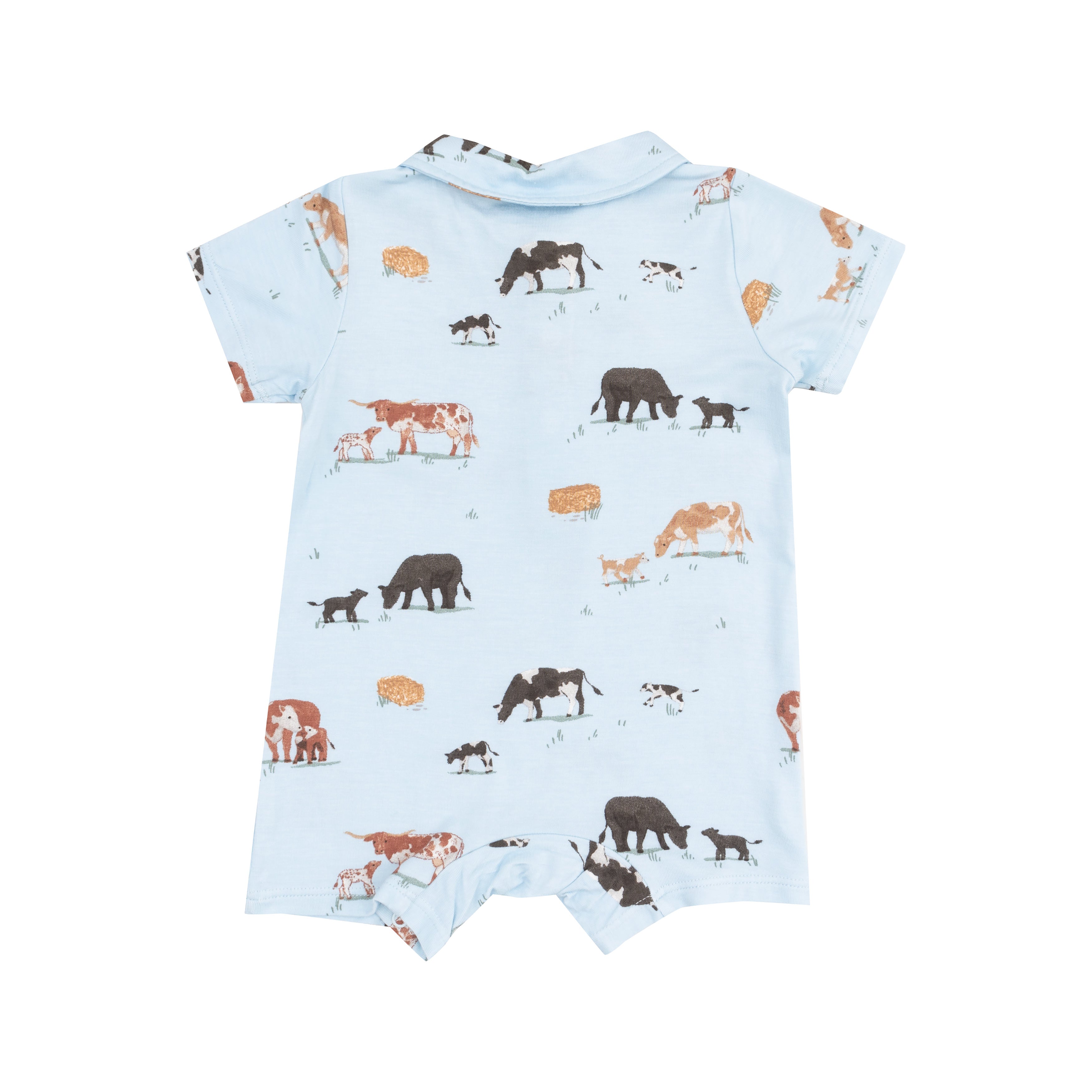 Cow Families Polo Shortie