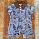 INFANT WESTERN ROMPER