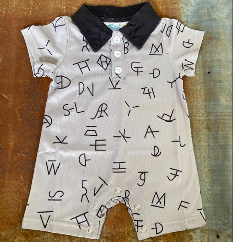 INFANT WESTERN ROMPER