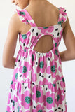 RUFFLE MAXI DRESS