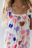RUFFLE STRAPPY DRESS