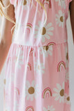 RUFFLE STRAPPY DRESS