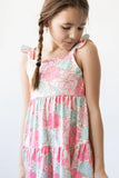 RUFFLE MAXI DRESS