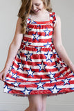 RUFFLE STRAPPY DRESS