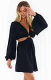 go out cut out mini dress