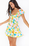cathy mini dress - PETAL POP