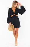 go out cut out mini dress